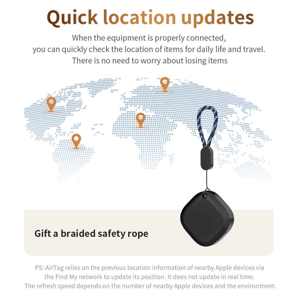 GDGO Bluetooth Tracker SmartTag – iOS & Android Item Finder Bluetooth Item Tracker PRIMED