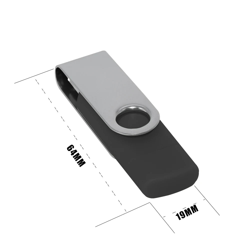 2-in-1 USB-C & USB 3.0 Metal Flash Drive 8GB–128GB USB Flash Drive PRIMED