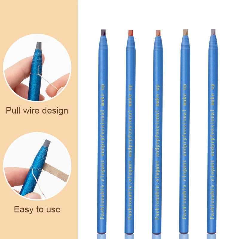Waterproof Microblading Eyebrow Pen – Long-Lasting Tint Pencil Eyebrow Pencil PRIMED