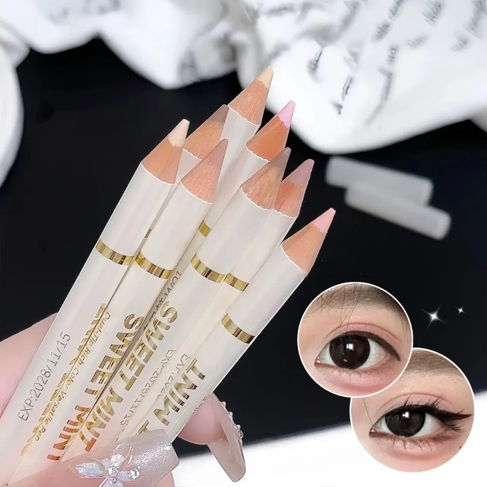 2-in-1 Silkworm Eyeliner & Highlighter Pencil – Waterproof Eyeliner Pencil PRIMED