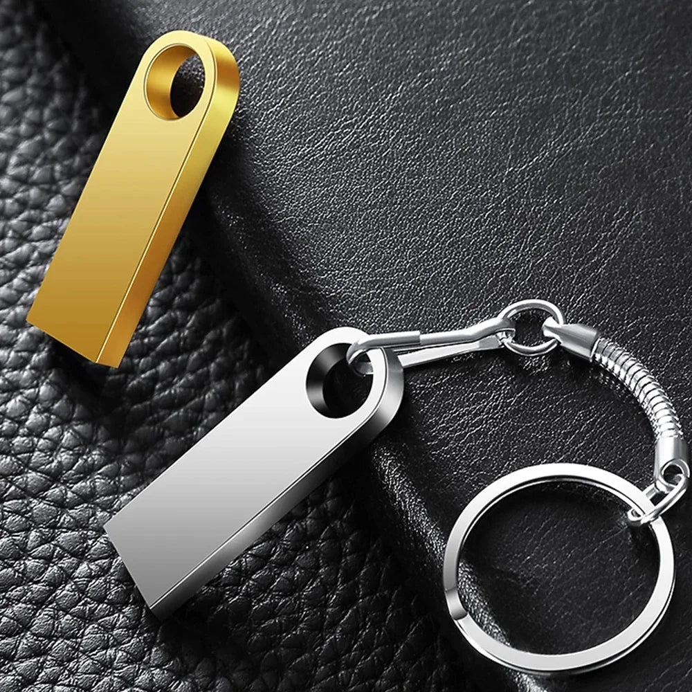 100-Pack Metal USB 2.0 Flash Drives | Custom Logo | 4–64GB USB Flash Drives PRIMED