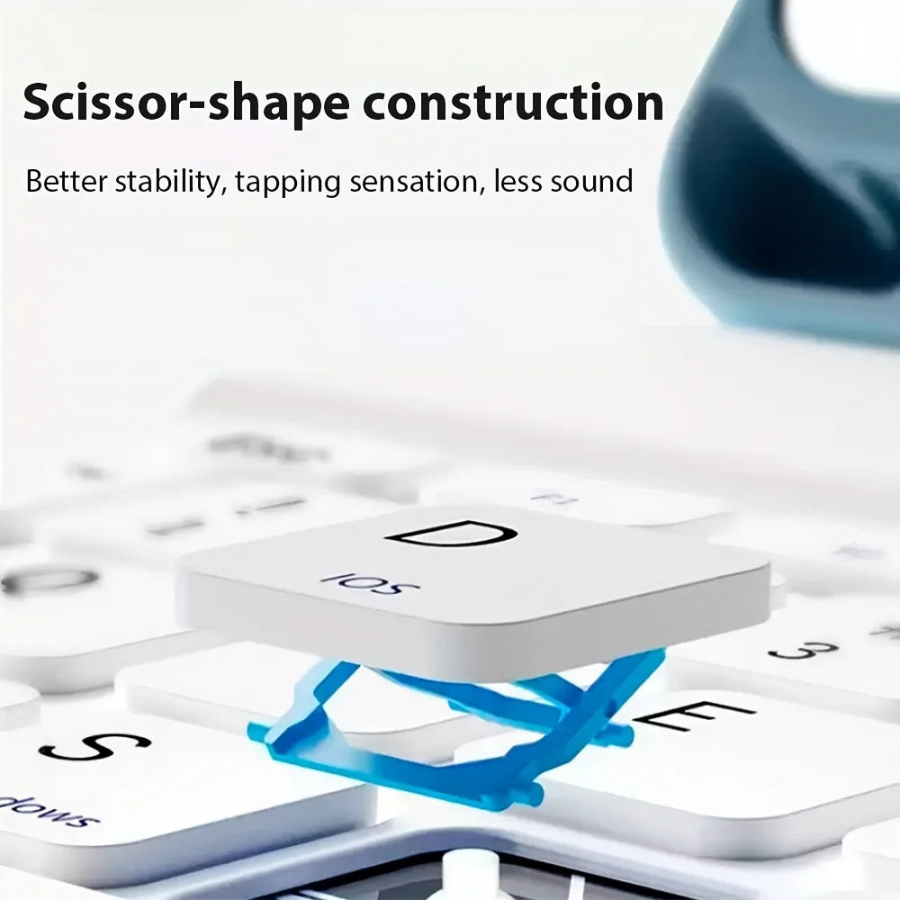 Ultra-Thin 10" Bluetooth Wireless Keyboard – iOS Android Windows Bluetooth Wireless Keyboard PRIMED