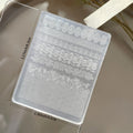 Lace Nail Silicone Mold – Rose, Plaid & Snowflake Embossing Nail Art Mold PRIMED Mold