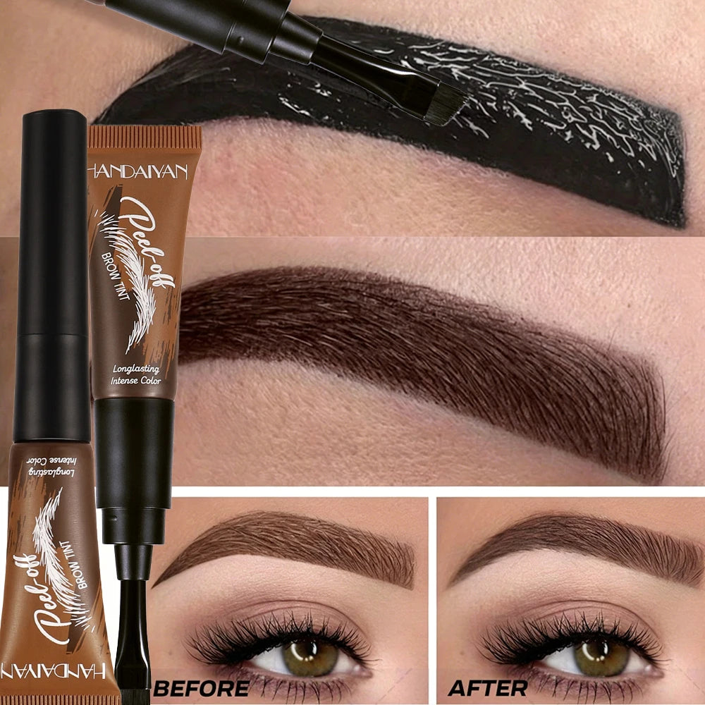 Semi-Permanent Peel-Off Eyebrow Tint | Waterproof Brow Tint Eyebrow Tint PRIMED