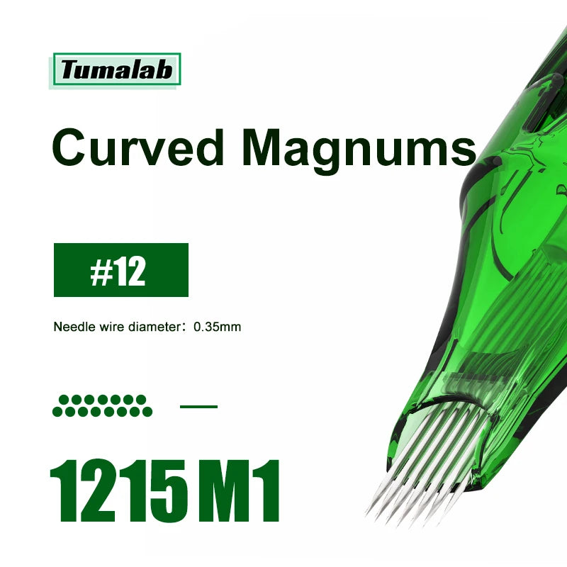 TUMAlab Tattoo Cartridge Needles – Sterilized 50+ Configs