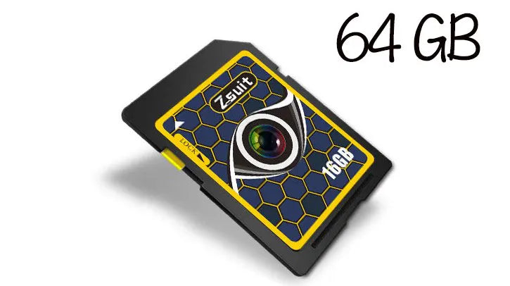 Zsuit 64GB–256GB Class 10 U3 Micro SD Card | 4K HD Camera UAV