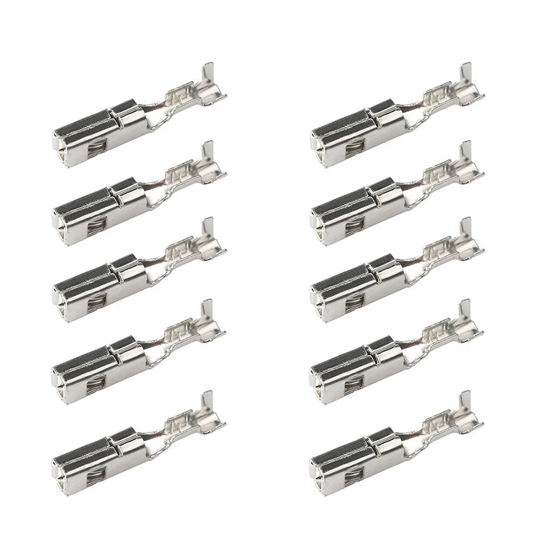 10 Pcs 2.8MM Car ECU Brass Crimp Terminal Pins – FCI Connector