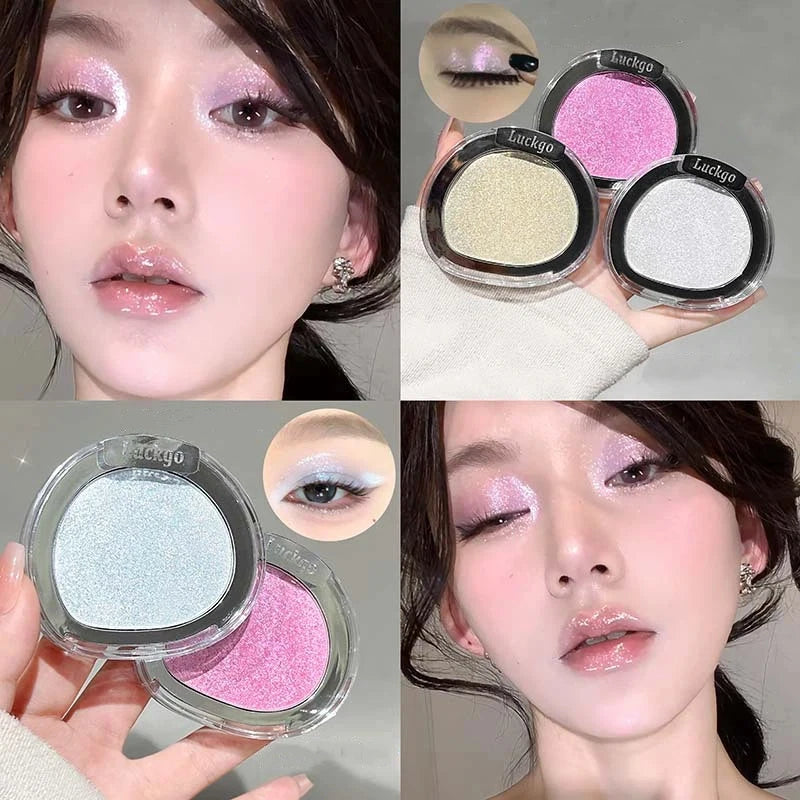 Shimmer Glitter Diamond Highlighter Palette – Face & Body Glow
