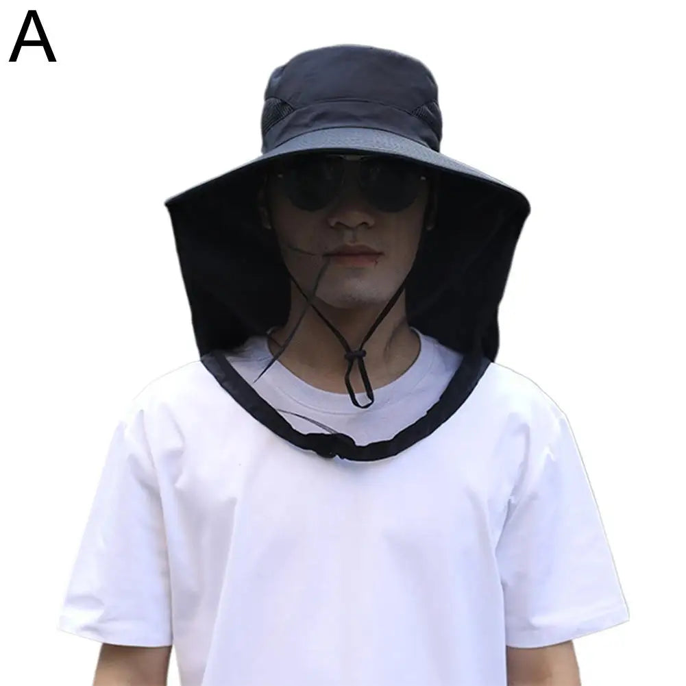 Mosquito Head Net Hat – Full Mesh Bug Protection Outdoor Cap
