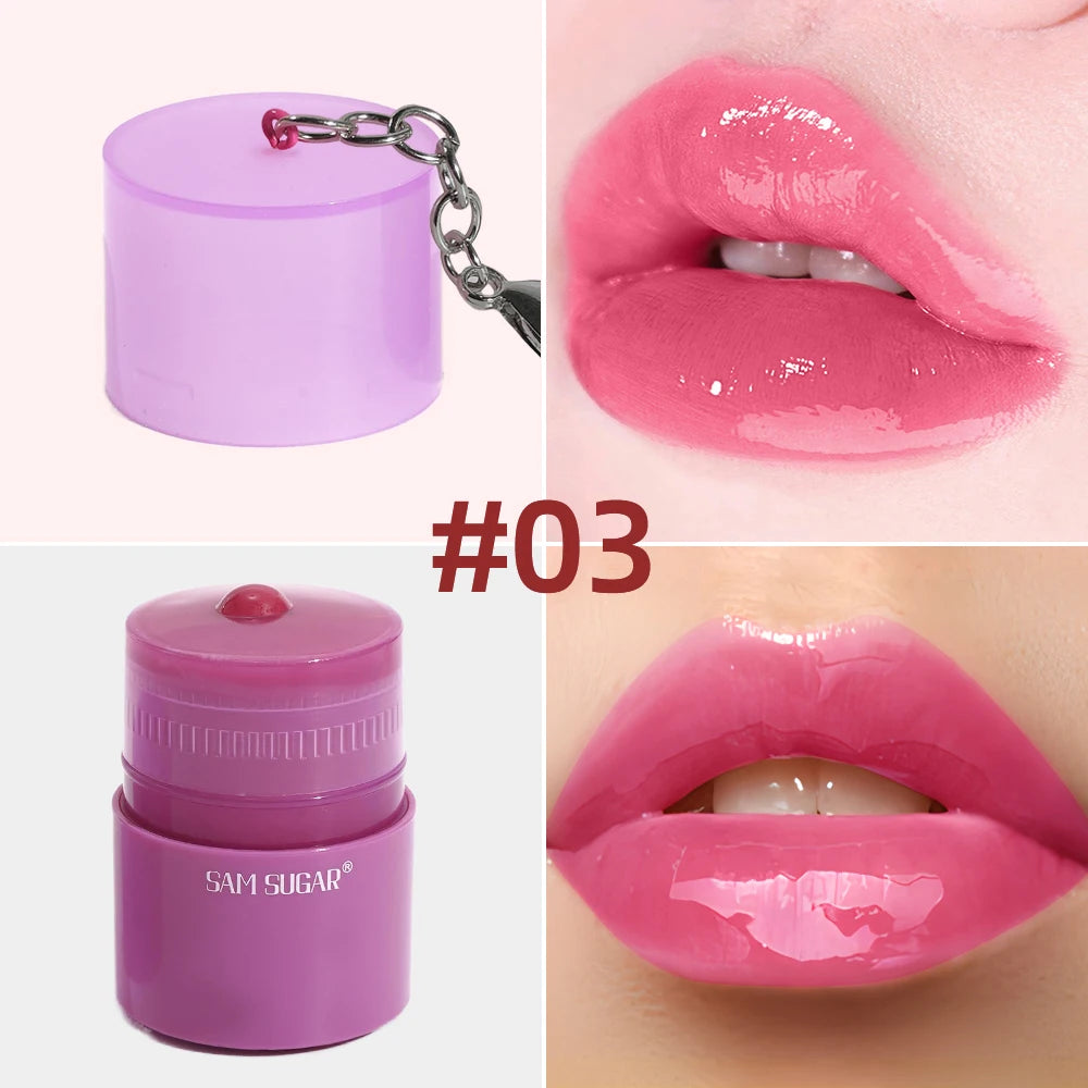SAM SUGAR Rotating Honey Lip Gloss – Waterproof & Moisturizing