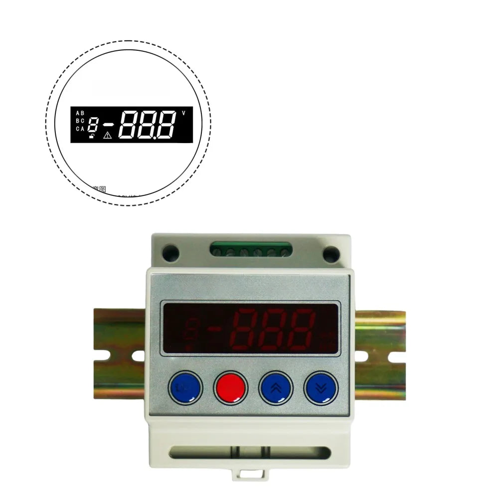 TS400 380V Three-Phase Voltage Protection Relay – Auto Reset