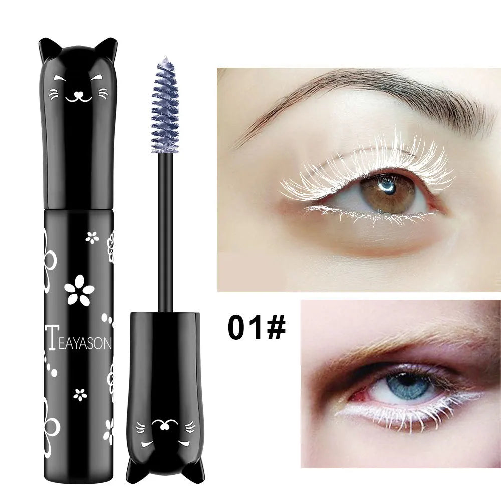 TEAYASON 4D Colorful Waterproof Mascara – Volume & Length