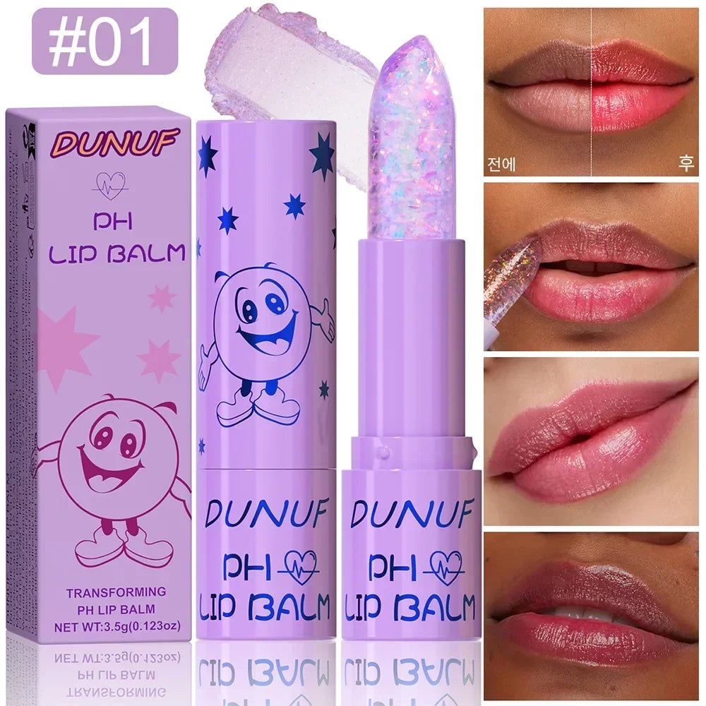PH Lip Balm Crystal Jelly Flower Lip Stain & Moisturizer