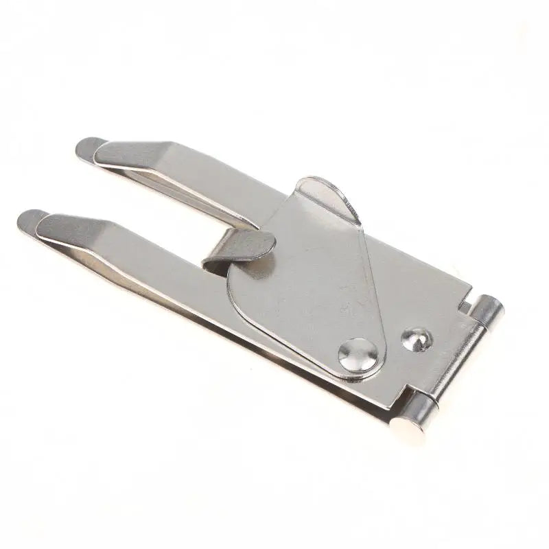 Stainless Steel Sewing Template Clip | Spring-Lock Holder