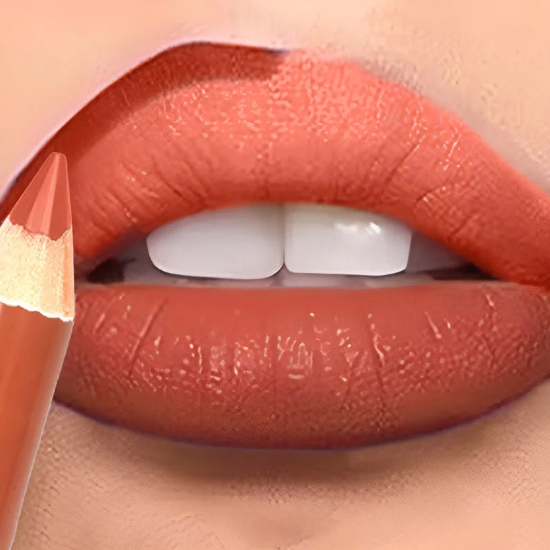 Waterproof Matte Lip Liner Pencil | 28 Shades, Long-Lasting
