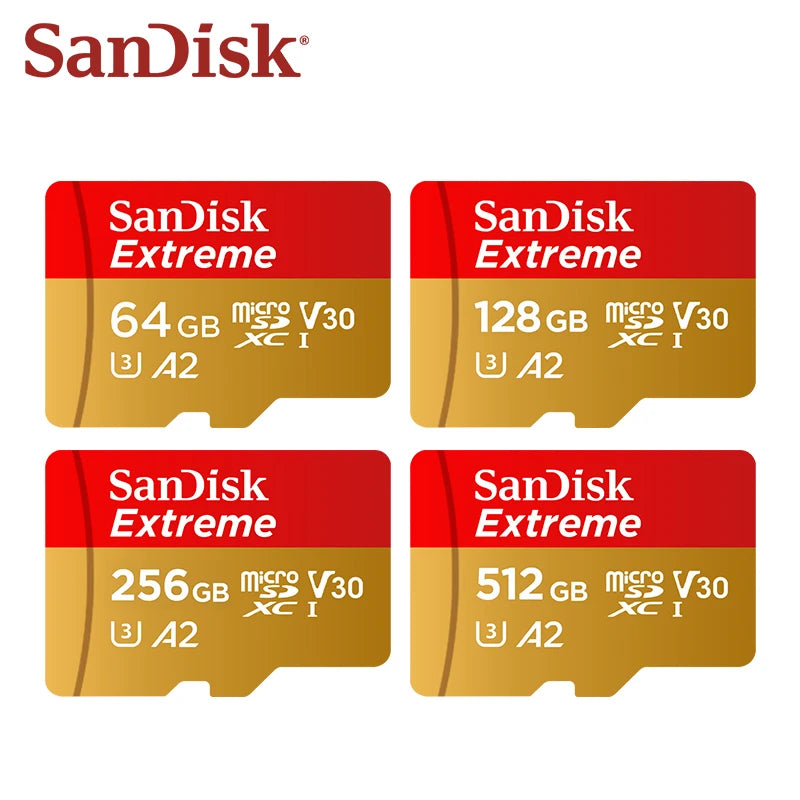 SanDisk MicroSD Card 4K V30 U3 A2 – Dash Cam & Drone Use MicroSD Memory Card PRIMED