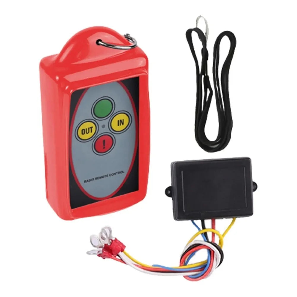 Wireless Winch Remote Control Kit 75–150 ft 12V/24V DC