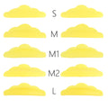 5 Pairs Silicone Lash Lift Perm Pads | Eyelash Extension Tool Lash Lift Pads PRIMED yellow