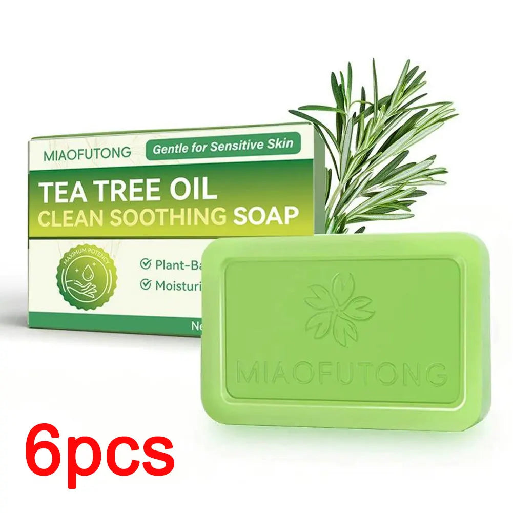 Tea Tree Oil Handmade Soap Bar – Natural Deep Cleansing