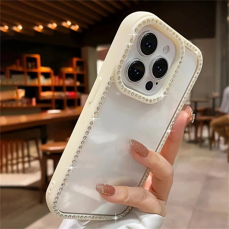 Luxury Bling Rhinestone Diamond iPhone Case – Shockproof Rhinestone Phone Case PRIMED