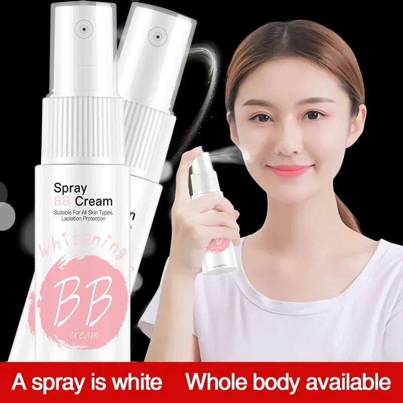 Waterproof BB Cream Foundation Spray – Brighten & Conceal BB Cream Foundation PRIMED