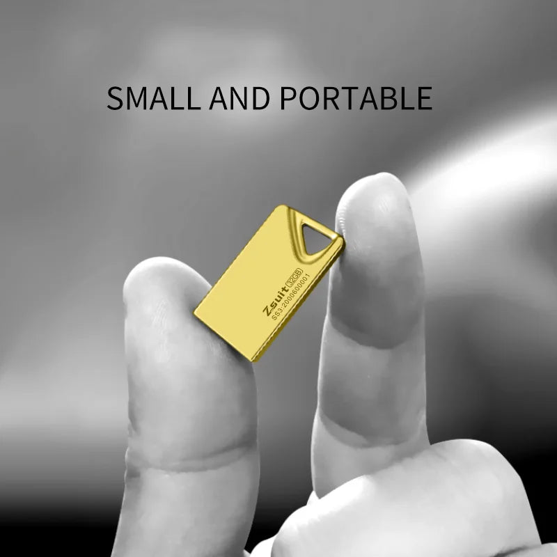 Z-suit Metal USB 3.0 Flash Drive 64GB 128GB | Waterproof Pen Drive