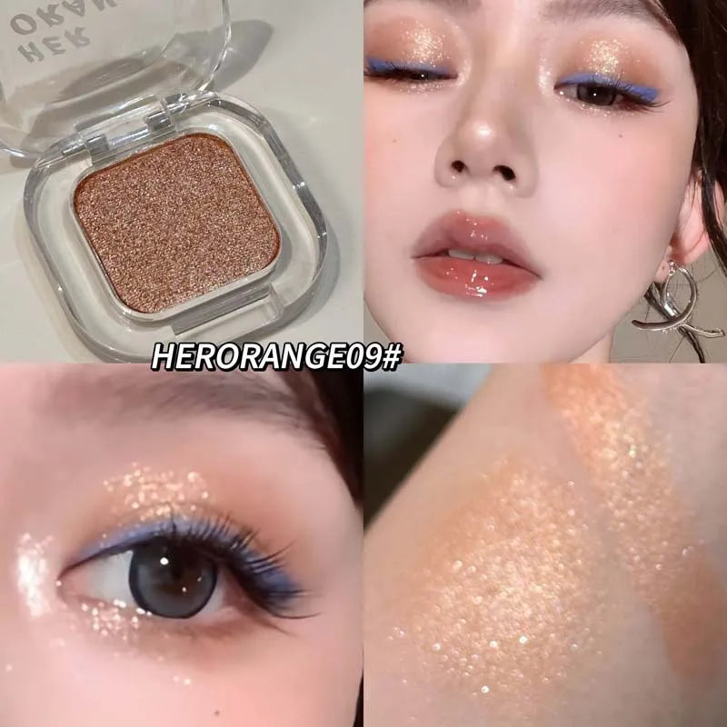 Red Brown Matte Eyeshadow Palette – Waterproof Shimmer Contour