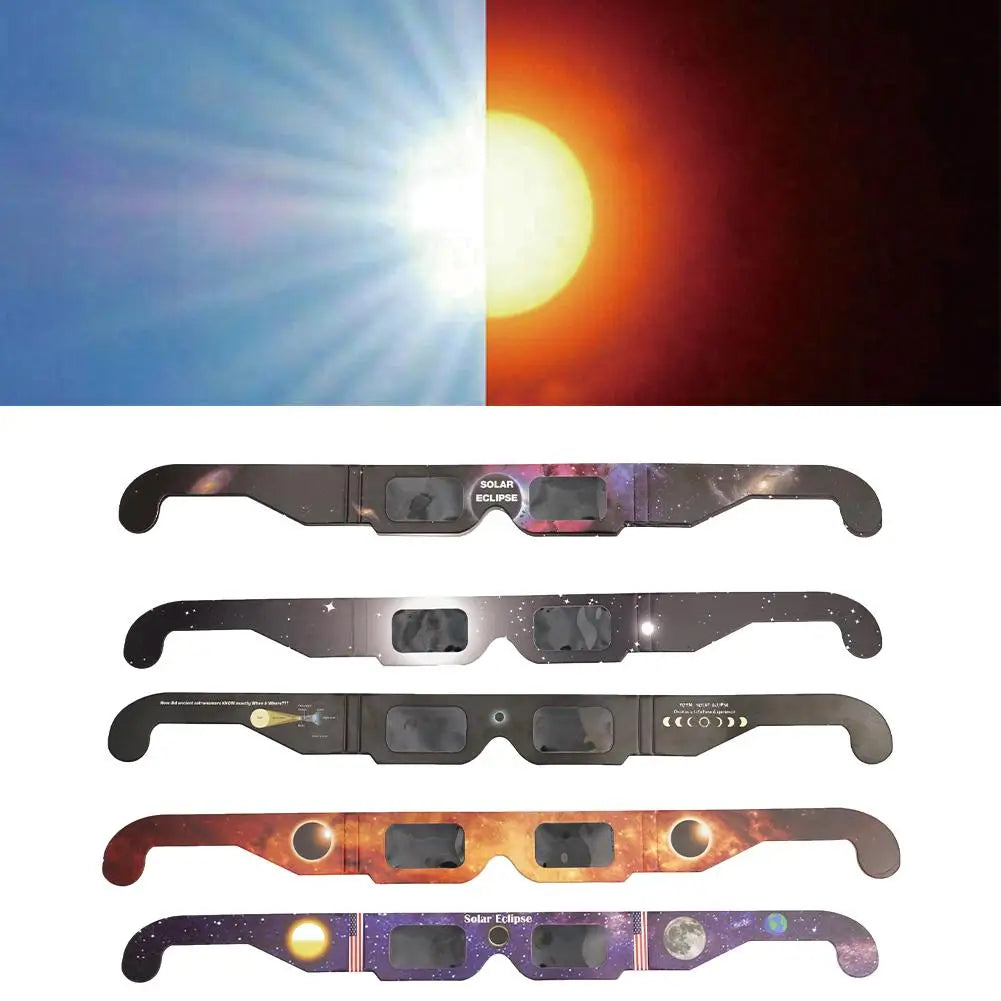 Solar Eclipse Glasses CE & ISO Certified | 1, 10 or 50 Pack