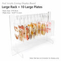 Acrylic Nail Art Display Rack – Transparent Desktop Stand Nail Display Rack PRIMED L Display stand