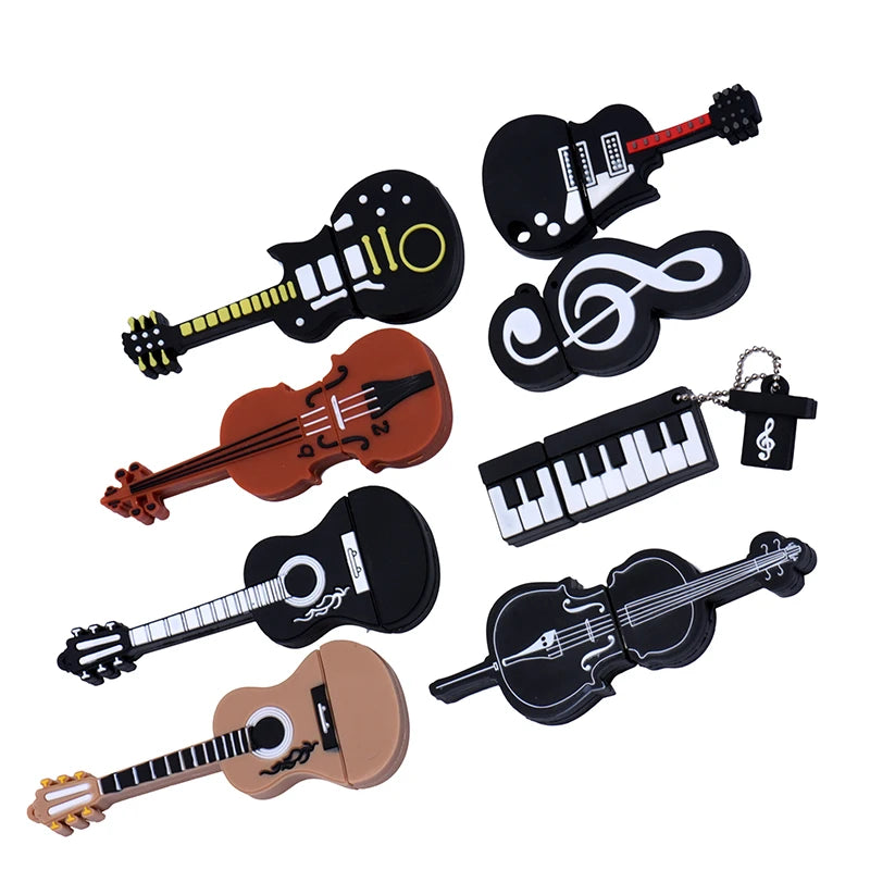 Guitar USB Flash Drive 4GB–64GB | Creative Music Gift USB Flash Drive PRIMED