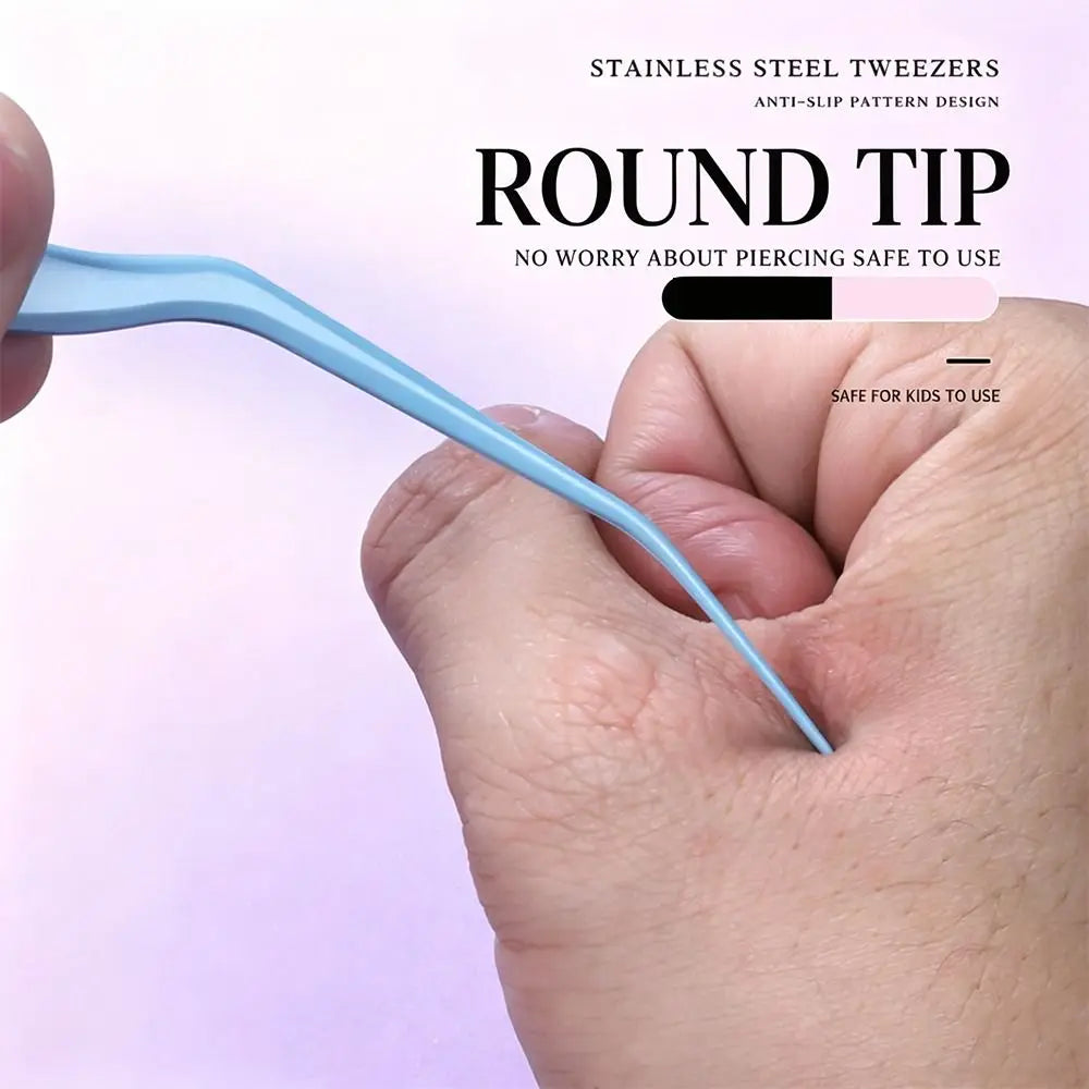 Anti-Static Precision Tweezers | Beading & Lash Tool – Stainless Precision Tweezers PRIMED