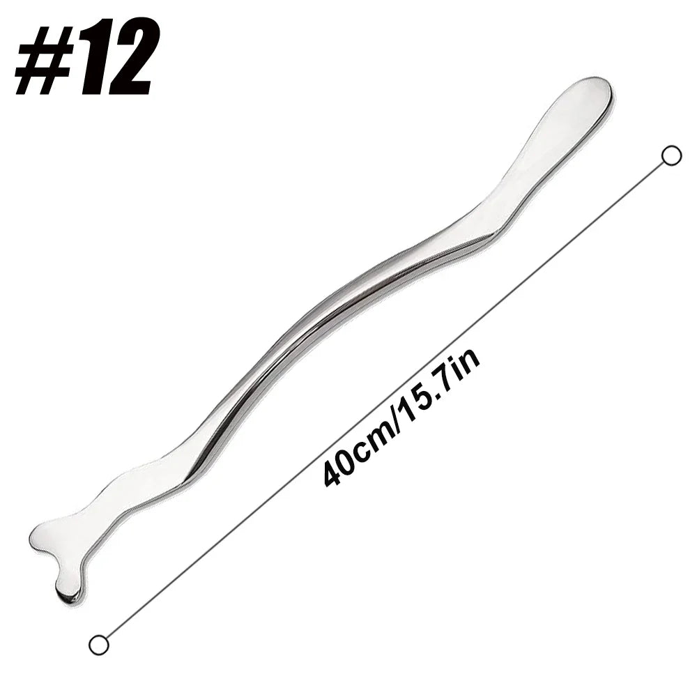 Stainless Steel Gua Sha IASTM Scraping Massage Tool Massage Scraping Tool PRIMED 12