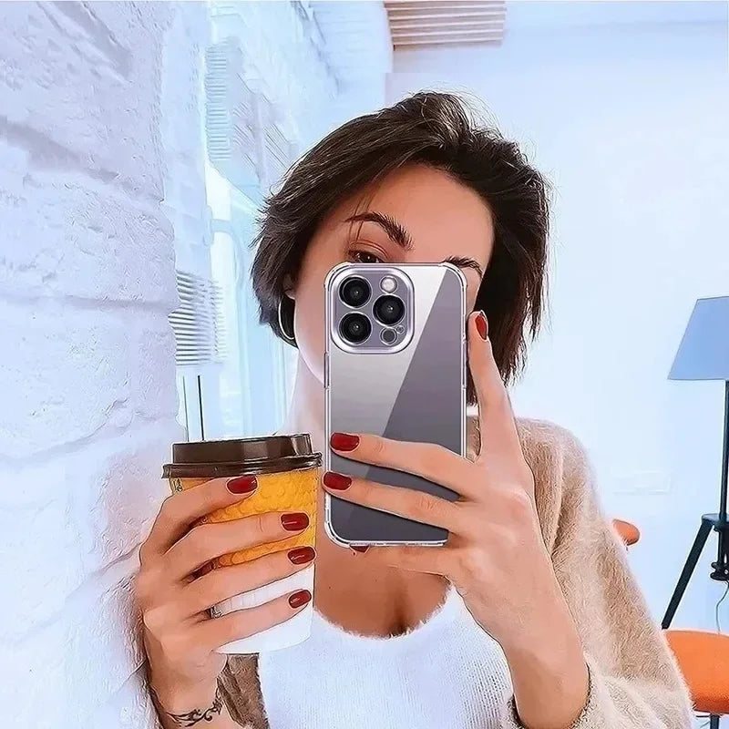 Ultra Thin Clear Silicone iPhone Case | 11–17 Pro Max Phone Case PRIMED
