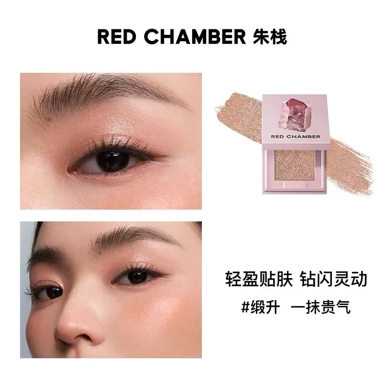 Red Chamber Glitter Eyeshadow – Long-Lasting Shimmer Powder
