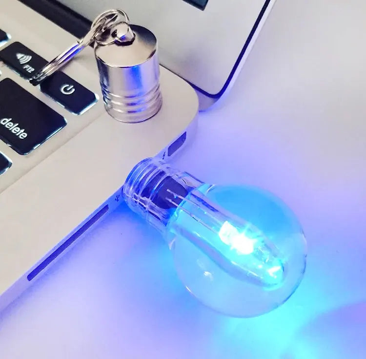 Light Bulb USB Flash Drive 2.0 – 4GB to 128GB Memory Stick