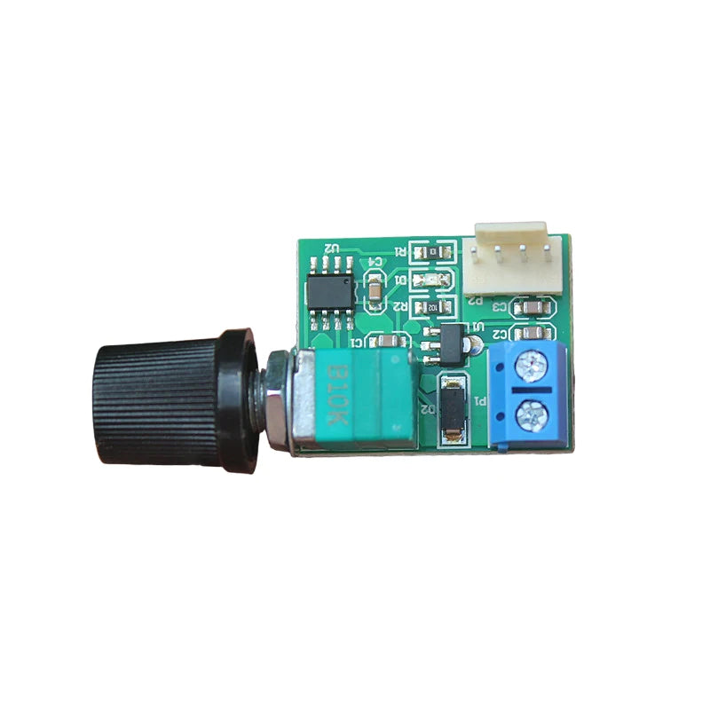 DC 12V PWM Fan Speed Controller 5V 25KHz 4-Pin with Switch PWM Fan Controller PRIMED