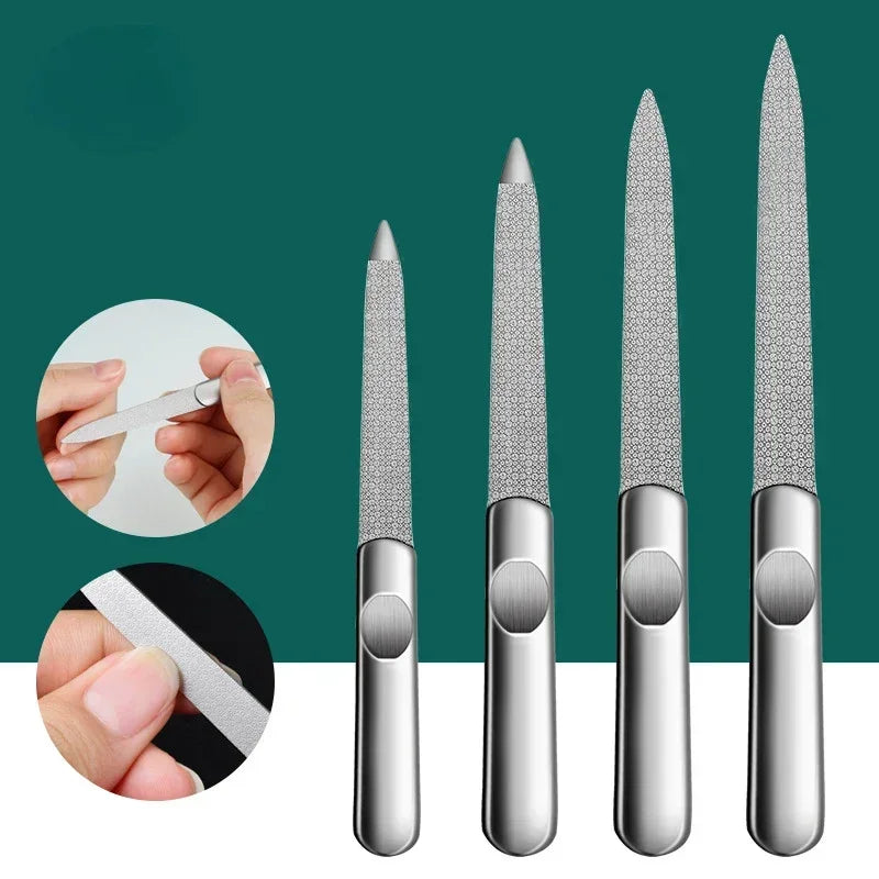 Nano Glass Crystal Nail File – Polish & Shine Tool Crystal Nail File PRIMED