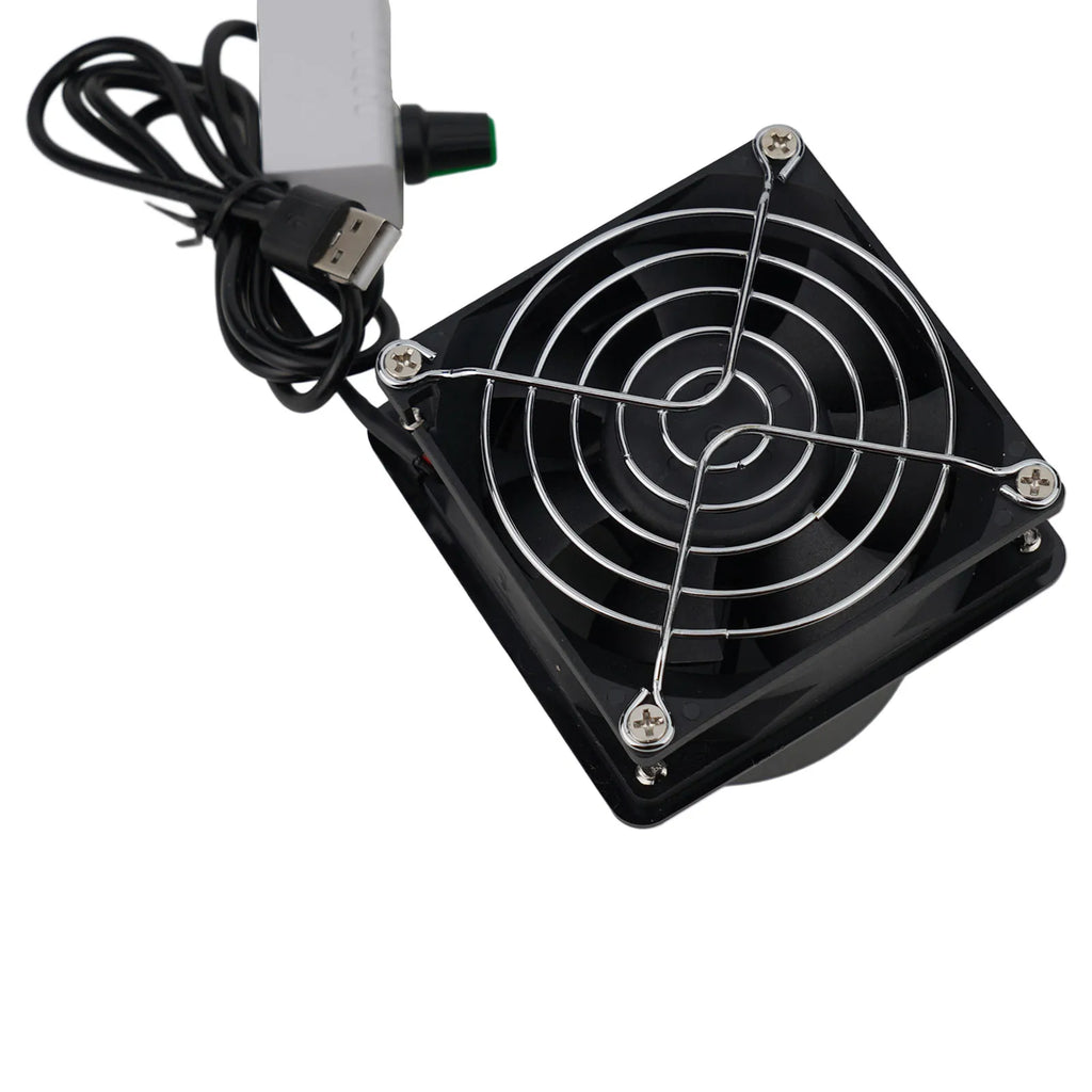 USB Fume Extractor Fan Kit – Adjustable Duct Pipe Set Fume Extractor Fan PRIMED