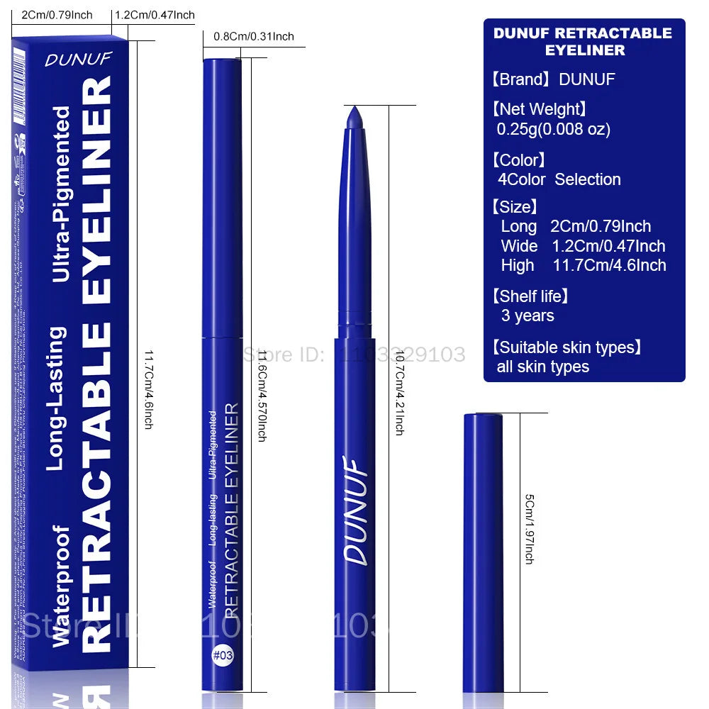 Waterproof Liquid Eyeliner Gel Pen – Long-Lasting Matte Liquid Eyeliner Pen PRIMED