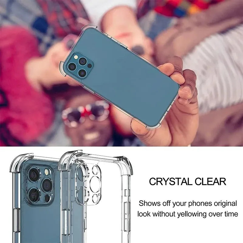 Ultra Thin Clear Silicone iPhone Case | 11–17 Pro Max Phone Case PRIMED