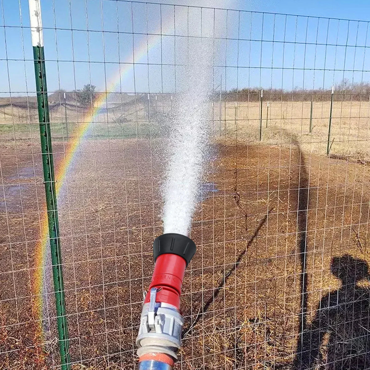 1" NSTNH Heavy Duty Fire Hose Nozzle | Industrial Firefighting
