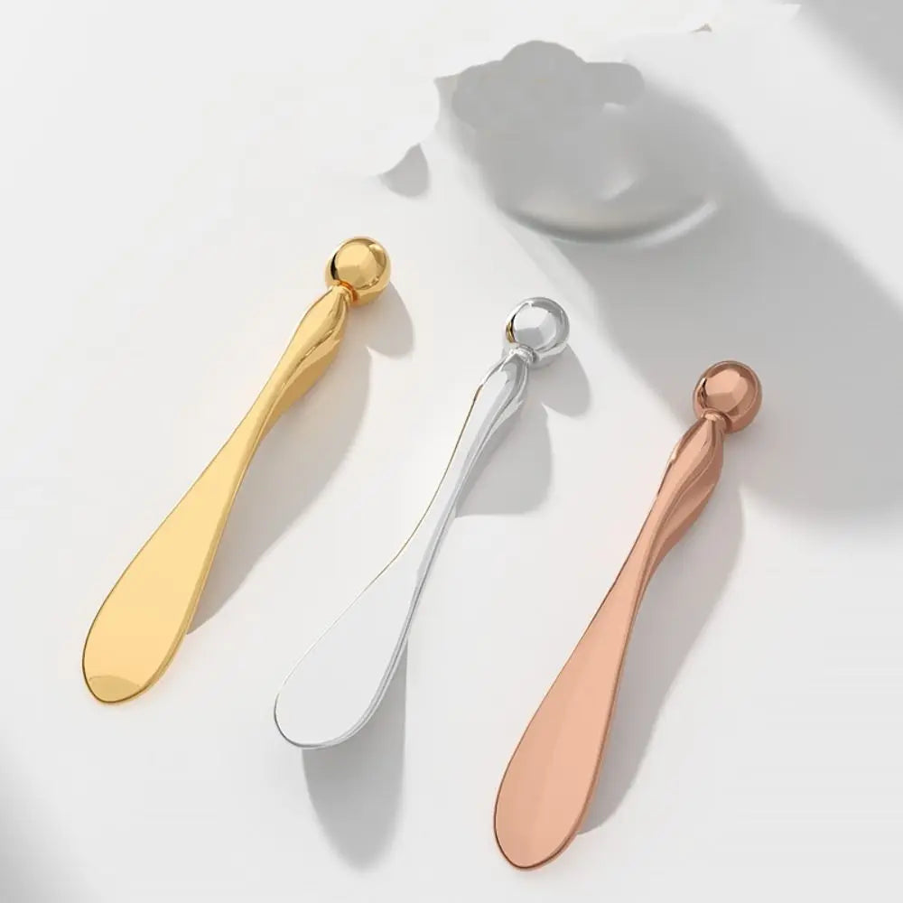 Zinc Alloy Eye Cream Massage Stick & Face Mask Spatula