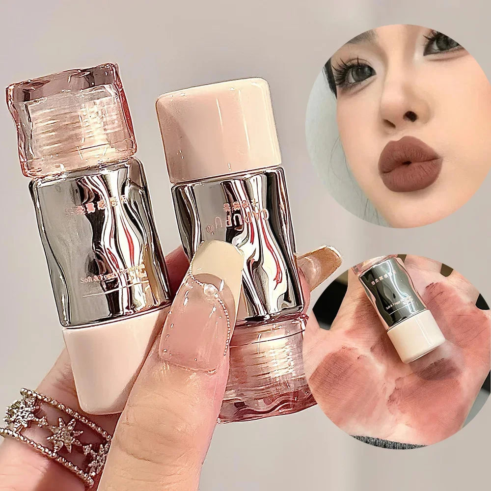 8-Color Matte Mousse Lip Gloss – Waterproof & Long-Lasting Matte Lip Gloss PRIMED