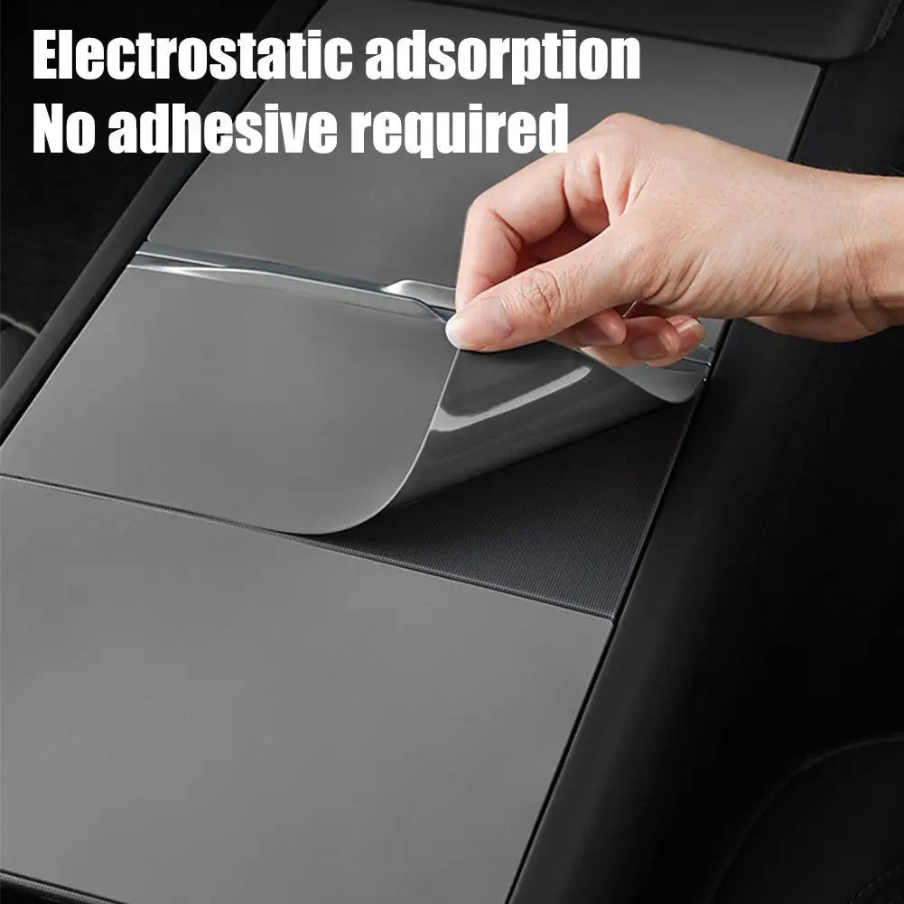 Tesla Model 3 & Model Y Silicone Console Pad Anti-Slip Protector Car Console Protector PRIMED