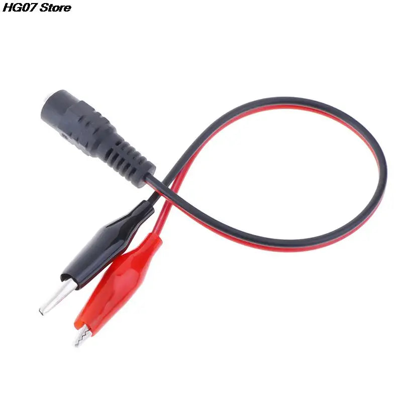 Alligator Clip 12V DC Power Cable 25cm – Crocodile Wire Connector