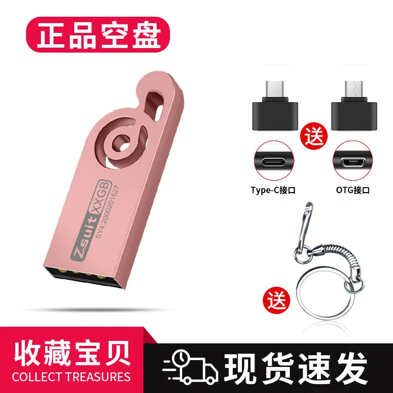 USB Flash Drive 64GB 128GB Dual-Use for Phone & Computer