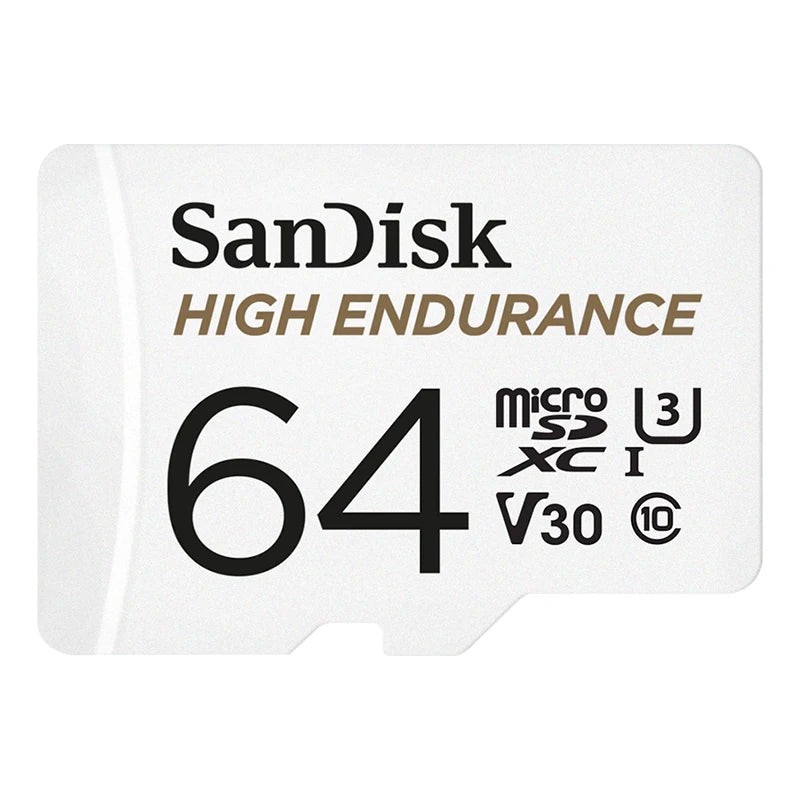 SanDisk 4K MicroSD Card for Dash Cams & Security Cameras MicroSD Memory Card PRIMED 64 GB