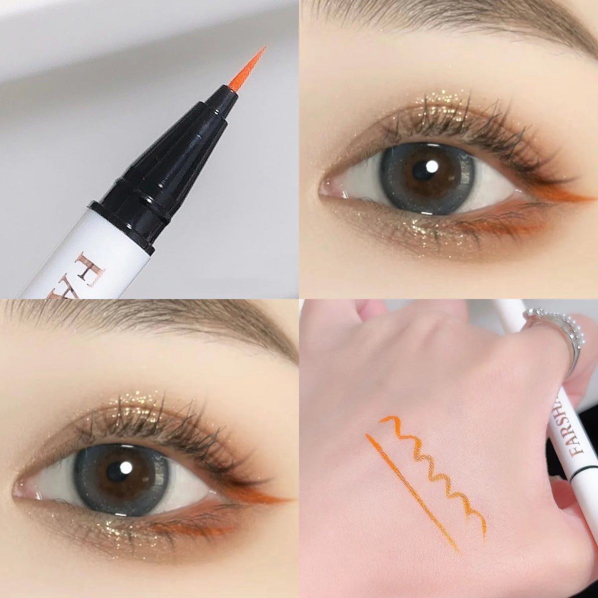 0.1mm Colorful Liquid Eyeliner Pen – Waterproof & Long-Lasting