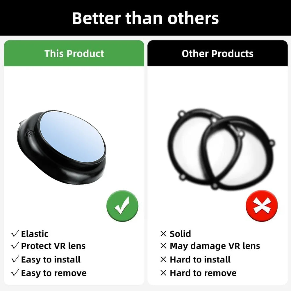 Anti-Scratch Lens Protective Frame for Meta Quest 3 – R&L VR Lens Protector PRIMED