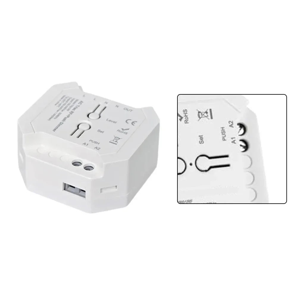 Wireless AC Triac Dimmer Switch 110–220V | Push & Remote Wireless Dimmer Switch PRIMED